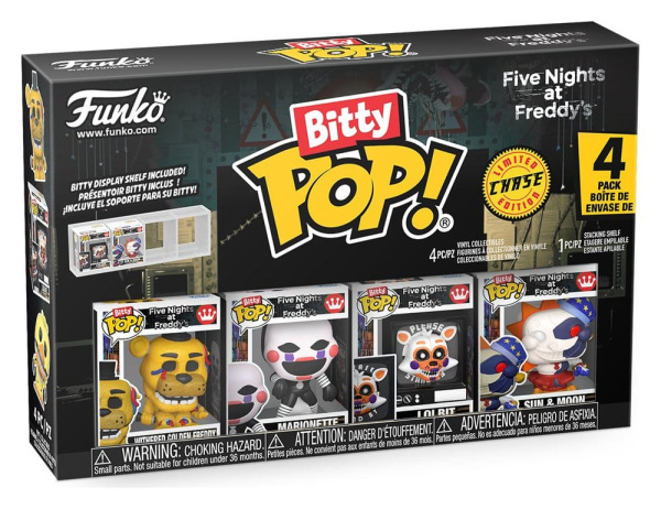 Five Nights at Freddy's Bitty POP! Vinyl Figure 4-Pack Series 5 2,5 cm 1