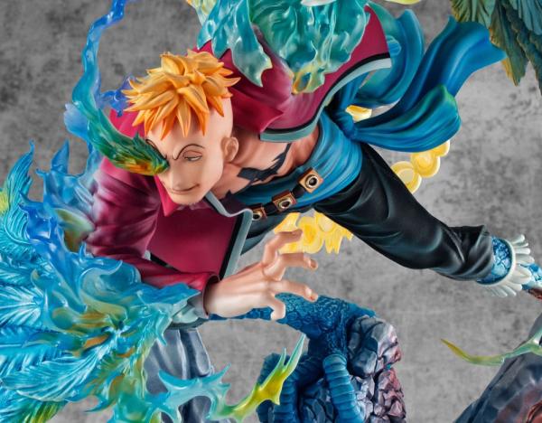 One Piece P.O.P MAS Maximum PVC Statue Marco the Phoenix Leader of 1st group of Whitebeard Pirates 3 2