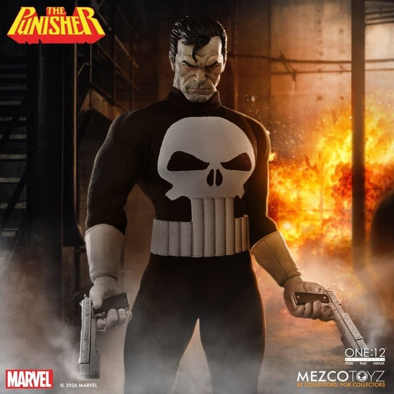 Marvel Comics One:12 Collective Action Figure 1/12 Punisher 17 cm 7