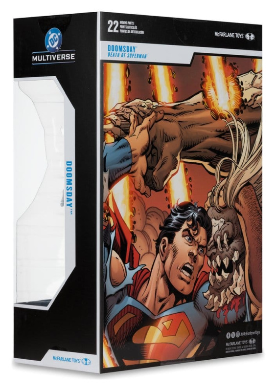 DC Multiverse Mega Action Figure Doomsday (Death of Superman) (Gold Label) 24 cm 8