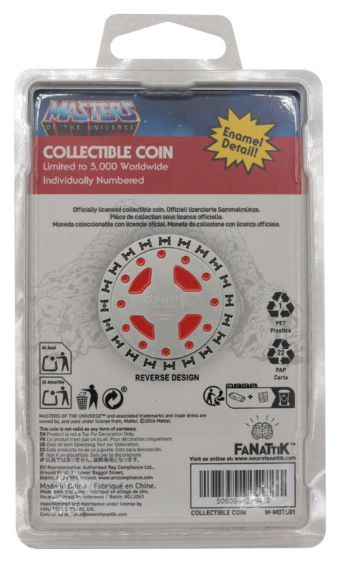 Masters of the Universe Collectible Coin He-Man Limited Edition 3