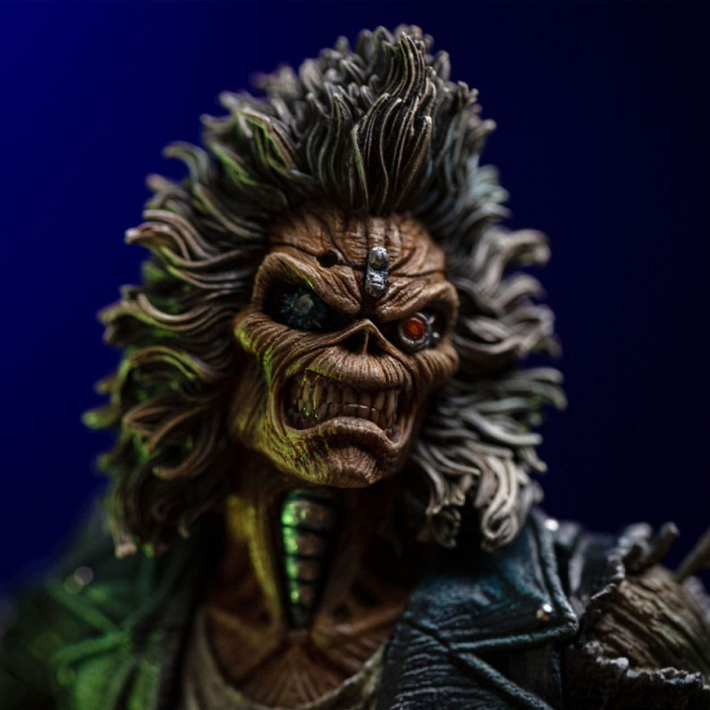 Iron Maiden Art Scale Statue 1/10 Eddie 50th Year Anniversary 22 cm 6