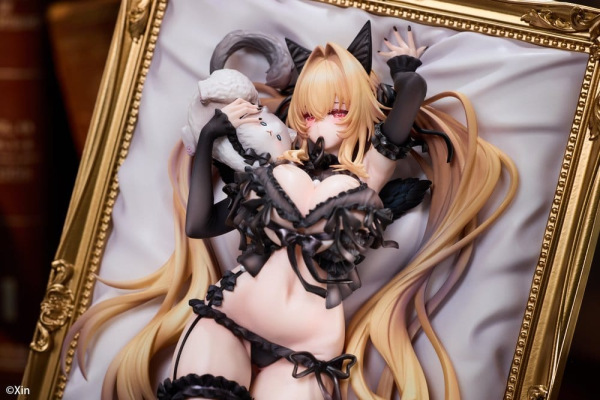 Original Character PVC Figure 1/7 Stella Black Cat Ver. Illustrated by Xin 27 cm 8