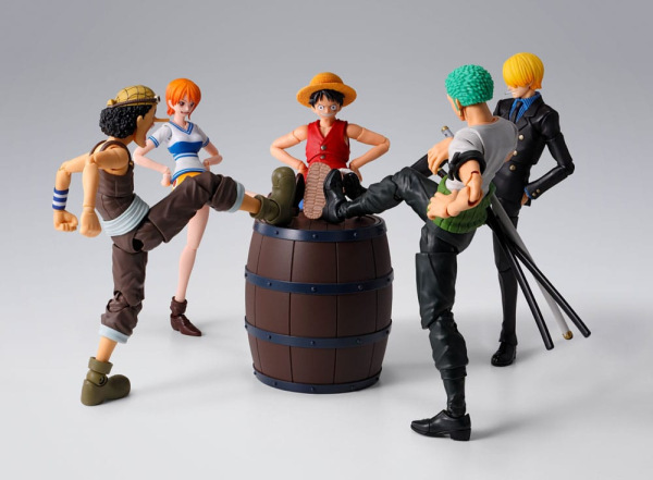One Piece S.H. Figuarts Accessory Set The Straw Hat Crew Party Set 8