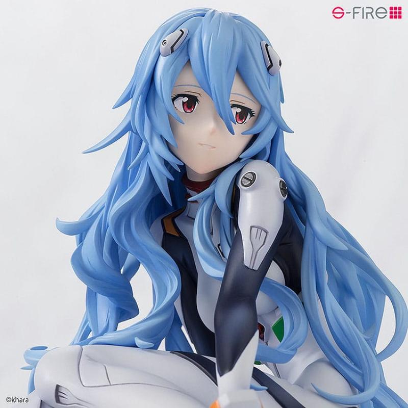 Rebuild of Evangelion PVC Statue 1/7 Rei Ayanami Long Hair Ver. 11 cm