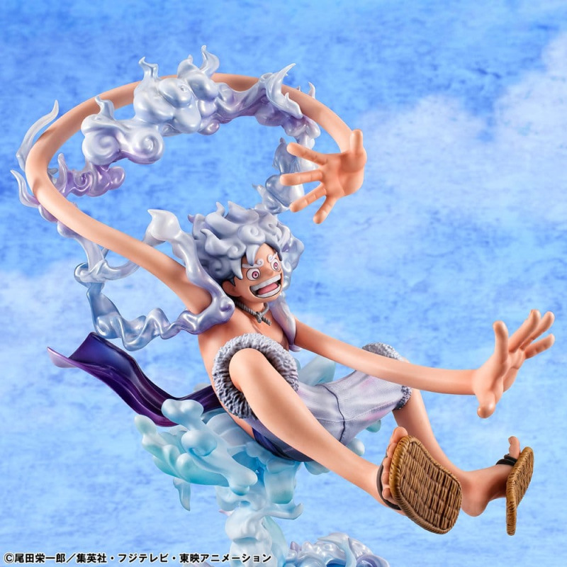 One Piece Portrait.Of.Pirates PVC Figure "Evolutionary History" Monkey D. Luffy "Gear Fifth" 26 cm 2