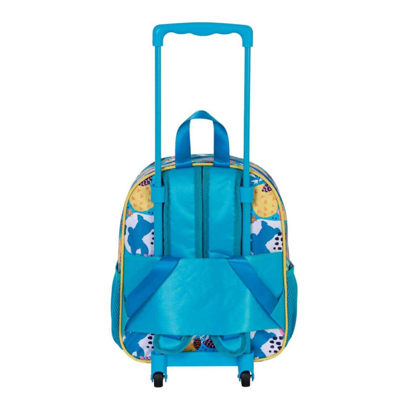 Lilo & Stitch 3D Backpack with Wheels Colors Turquoise Small 1