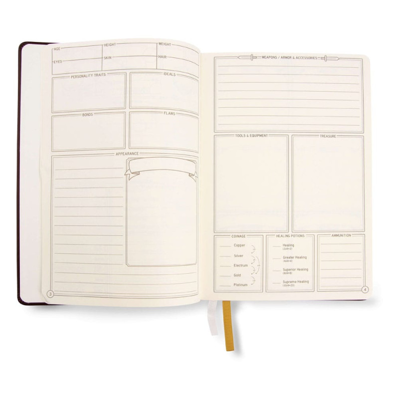 Dungeons & Dragons RPG Journal 5e Green 6