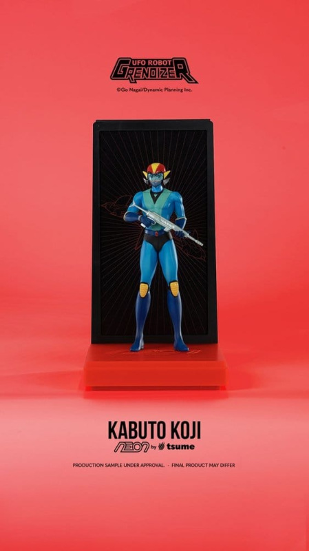Grendizer Neon Figure 1/9 Kabuto Koji - Alcor 25 cm 4