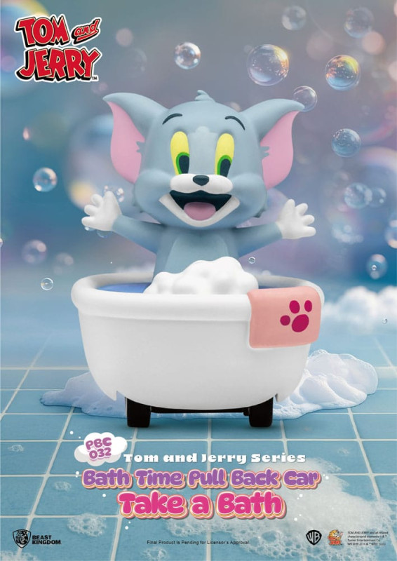 Tom & Jerry Pull Back Cars Bath Time Blind Box 6-Pack 5