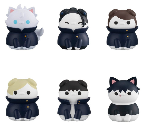 Jujutsu Kaisen Mega Cat Project Jujutsu Cats Hidden Inventory/Premature Death Ver. Mini Figures 3 cm