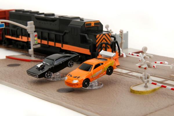 Fast & Furious Nano Metalfigs Nano Scene Train Scene