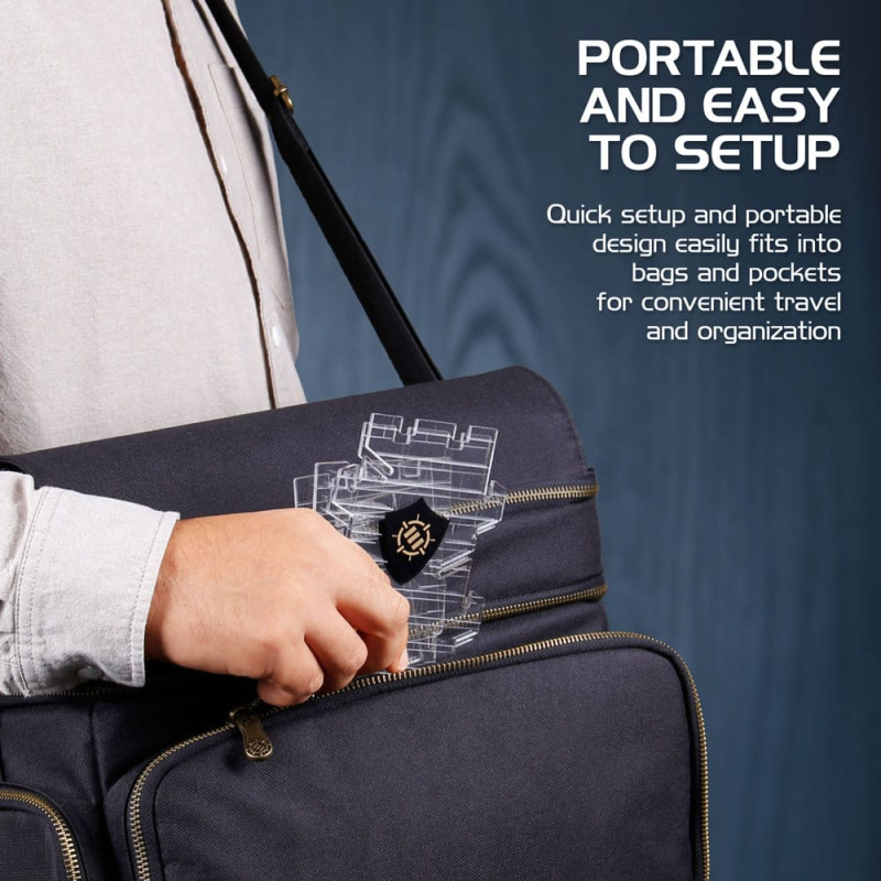 Enhance Tabletop Series Dice Tower Clear 2