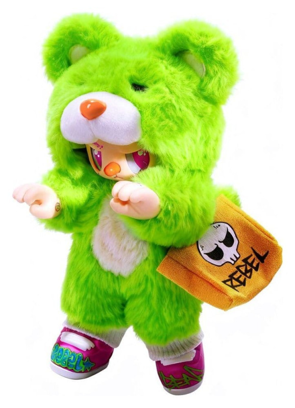 Rebel Bears Plush Action Figures Blind Box Movable Series Display 18 cm (6) 2