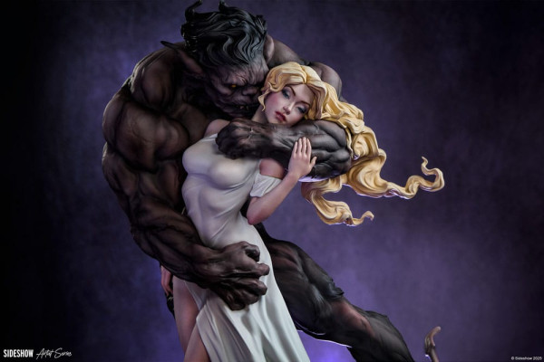 Original Artist Series Statue Beauty and the Beast by Maria Panfilova 46 cm 2