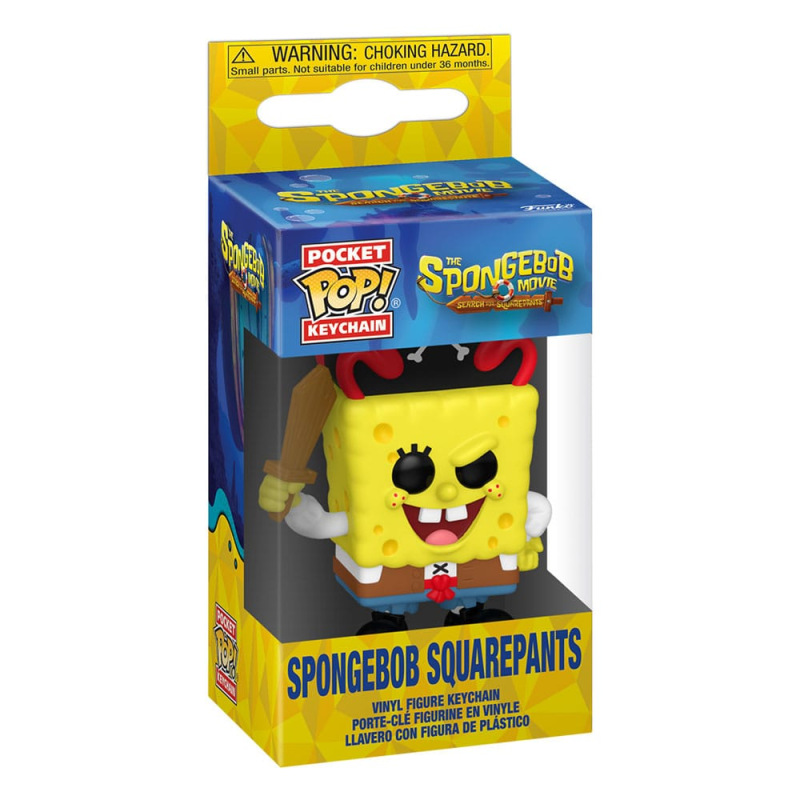 The SpongeBob Movie (2025) POP! Vinyl Keychains 4 cm SpongeBob SquarePants Display (12) 1