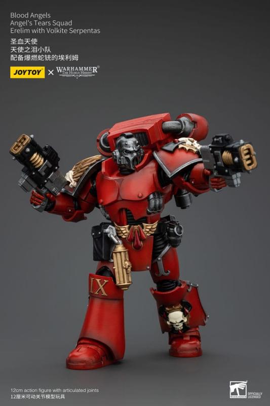 Warhammer The Horus Heresy Action Figure 1/18 Blood Angels Angel's Tears SquadErelim with Volkite Se