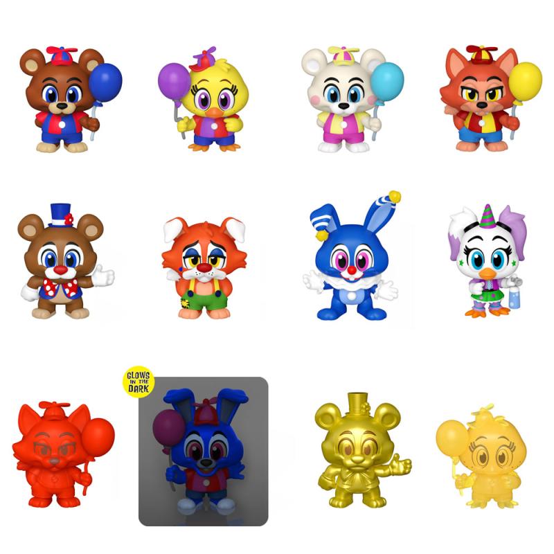 Five Nights at Freddy's Security Breach Mystery Mini Figures 5 cm Display (12) 1