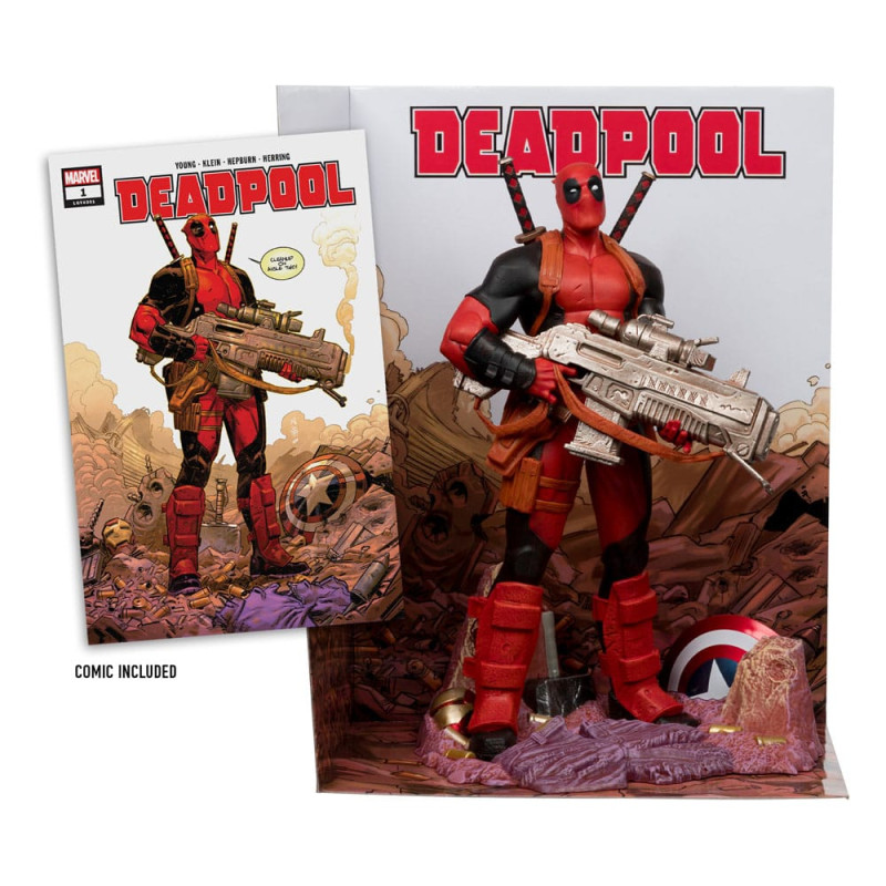 Marvel Collection PVC Statue 1/6 Deadpool (Deadpool #1) 27 cm 1