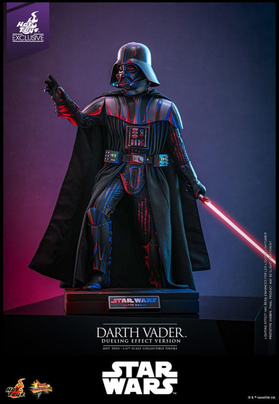 Star Wars Movie Masterpiece Action Figure 1/6 Darth Vader (Dueling Effect Version) Hot Toys Exclusiv 5
