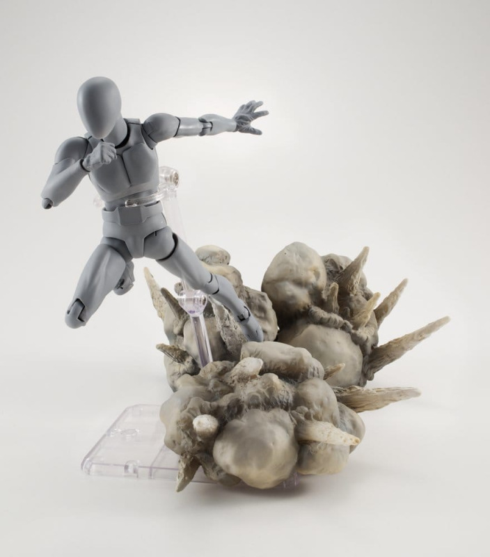 Tamashii Effect Action Figure Accessory Explosion Gray Ver. for S.H.Figuarts 3