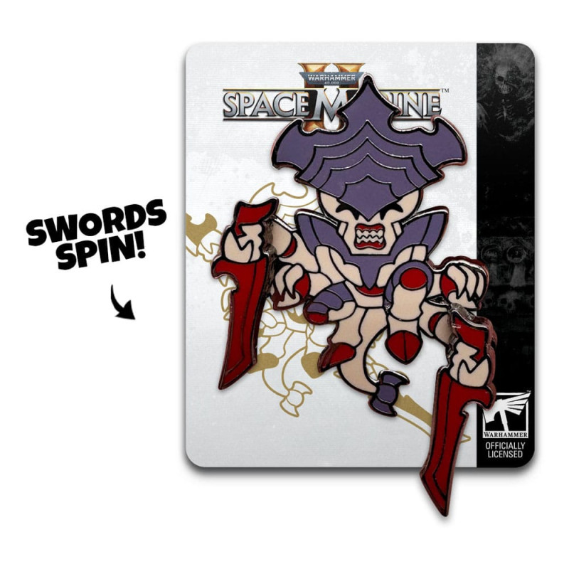 Space Marine 2 Pin Badge Tyranid Warrior 5 cm 1