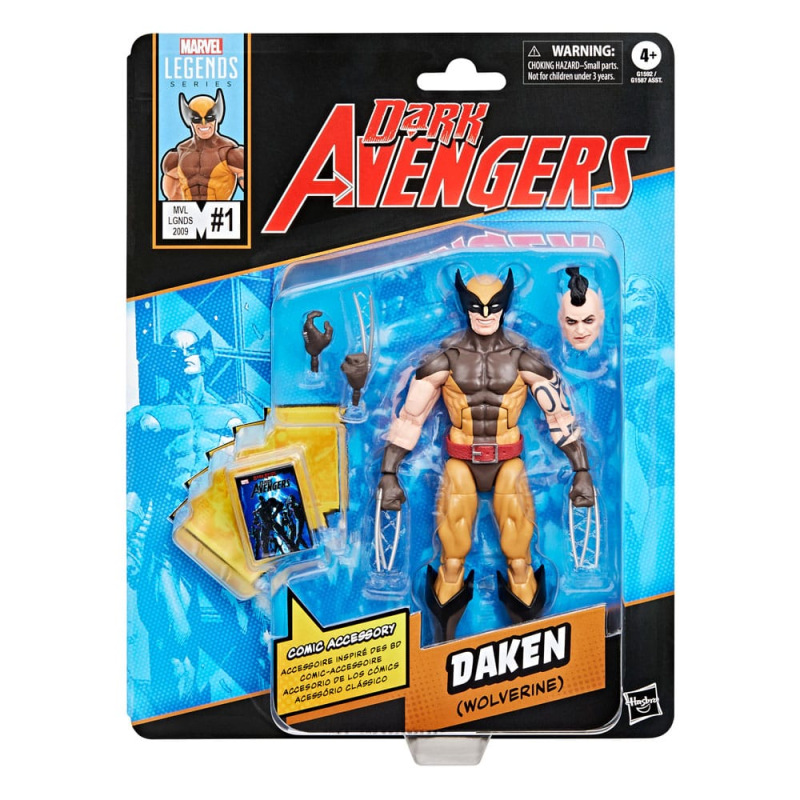 Dark Avengers Marvel Legends Action Figure Daken (Wolverine) 15 cm 10