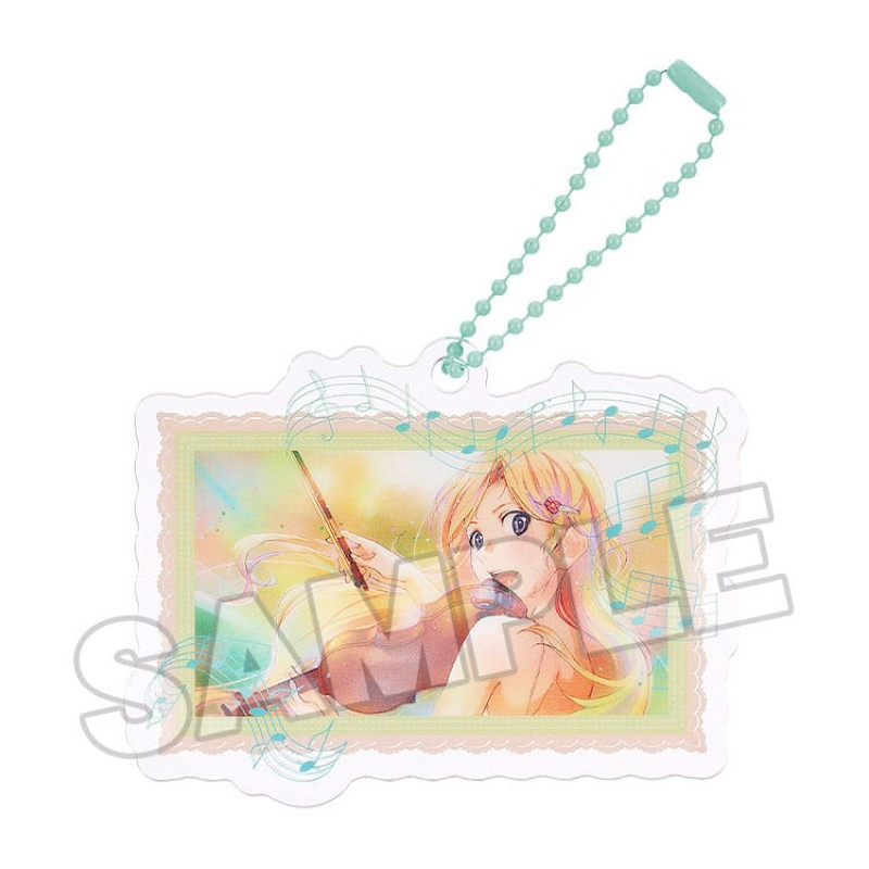 Your Lie in April Acrylic Keychain Anime Scene C 8 cm 1