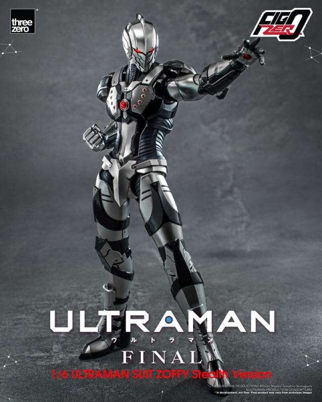 Ultraman Final FigZero Action Figure 1/6 Ultraman Suit Zoffy Stealth Version 30 cm 3