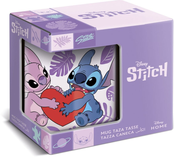 Lilo & Stitch Mug Angel & Stitch Heart 325 ml 3