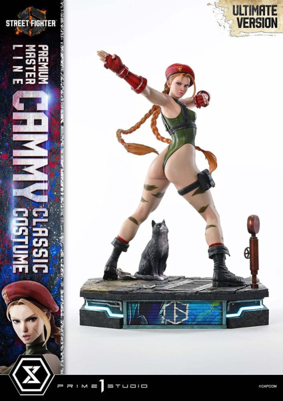 Street Fighter 6 Ultimate Premium Masterline Statue 1/4 Cammy Classic Costume Ultimate Version 54 cm 11