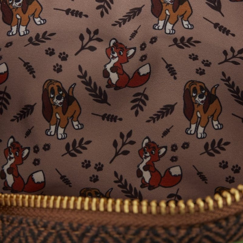 The Fox and the Hound by Loungefly Canvas Tote Bag Tod & Vixey 7