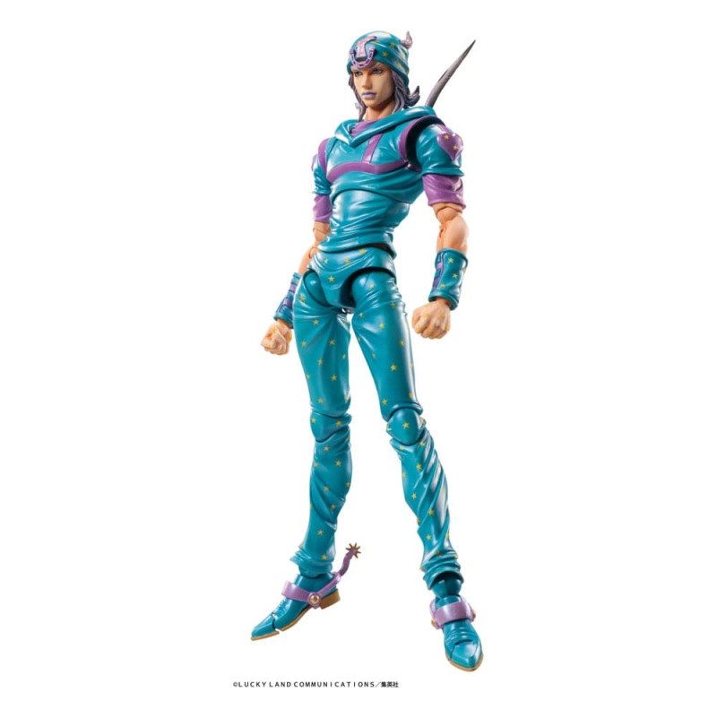 JoJo's Bizarre Adventure Part7 Steel Ball Run Super Action Action Figure Chozokado Johnny Joestar Se