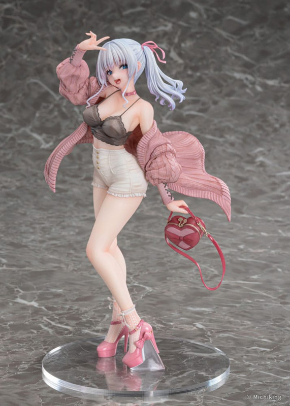 Original Character PVC Statue 1/6 Shion Passion Pink Illustration by Michiking 27 cm 11