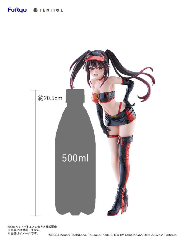 Date A Live V Tenitol Tall PVC Figure Kurumi Tokisaki Race Queen Ver. 29 cm 9