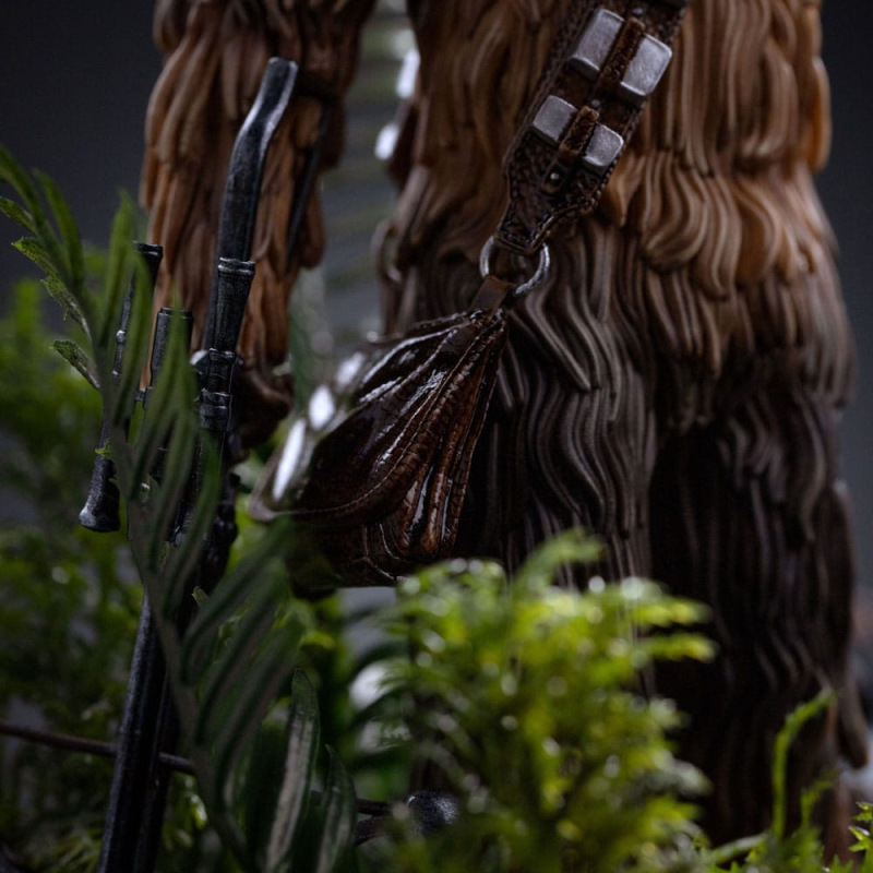 Star Wars Episode VI Art Scale Statue 1/10 Chewbacca and Tokkat 22 cm 8