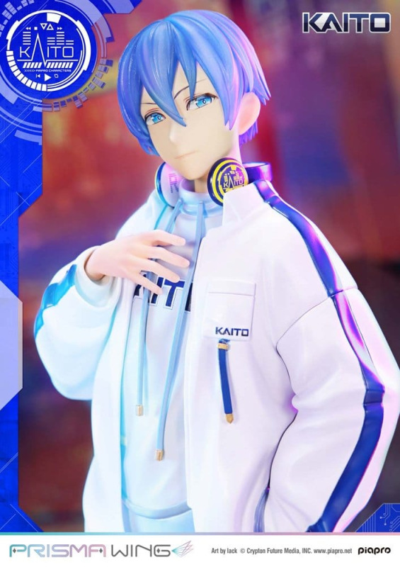 Piapro Characters Prisma Wing Figure 1/7 KAITO "Art by lack" 24 cm 4