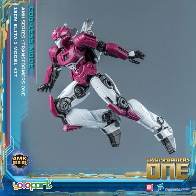 Transformers 8 AMK Mini Series Plastic Model Kit Elita-1 13 cm 1