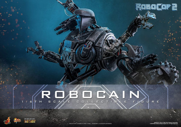 RoboCop 2 Movie Masterpiece Diecast Action Figure 1/6 RoboCain 40 cm 1