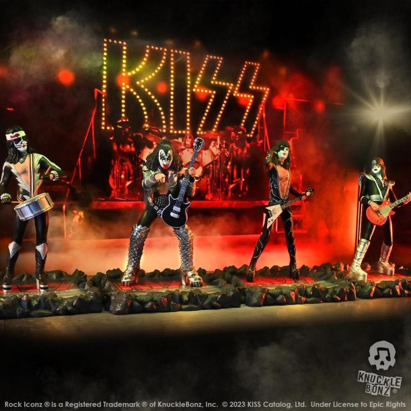 Kiss Rock Iconz Statue The Demon (Destroyer) 22 cm 2