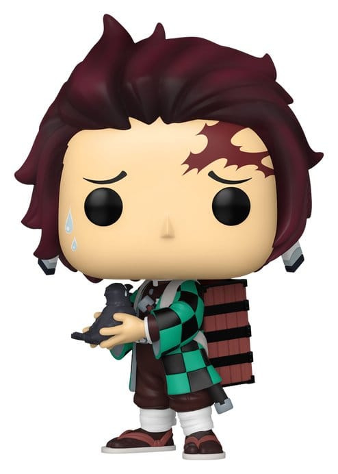 Demon Slayer: Kimetsu no Yaiba POP! Animation Vinyl Figures Tanjiro w/Crow 9 cm
