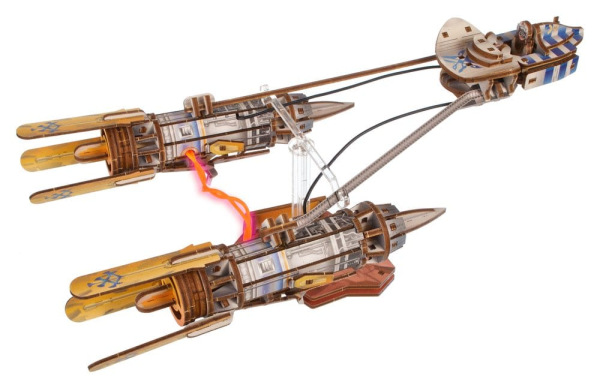 Star Wars 3D Wooden Puzzle Anakin Skywalker's Podracer 11