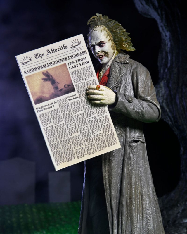Beetlejuice 1988 Ultimate Action Figure Beetlejuice: Tour Guide The Bio-Exorcist 18 cm 3