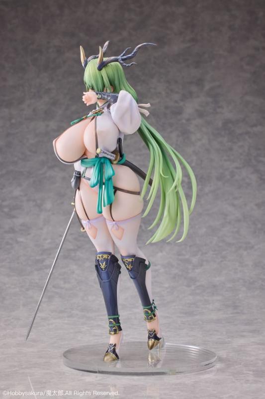 Original Character PVC Statue 1/6 Dokuganryu-chan Illustrated by Mataro Deluxe Edition 30 cm