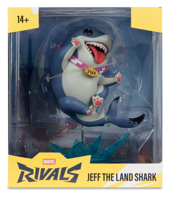 Marvel Rivals Collection Gamerverse 1/10 Action Figure Jeff The Land Shark 20 cm 6