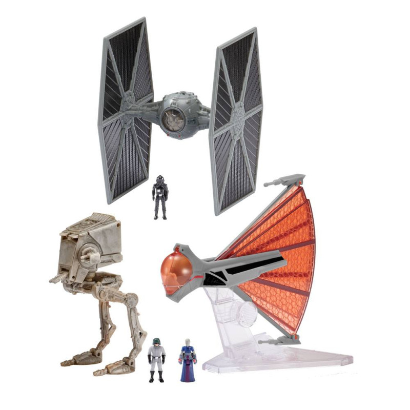 Star Wars Micro Galaxy Squadron Vehicles 7 cm Assortment with Figures (6)