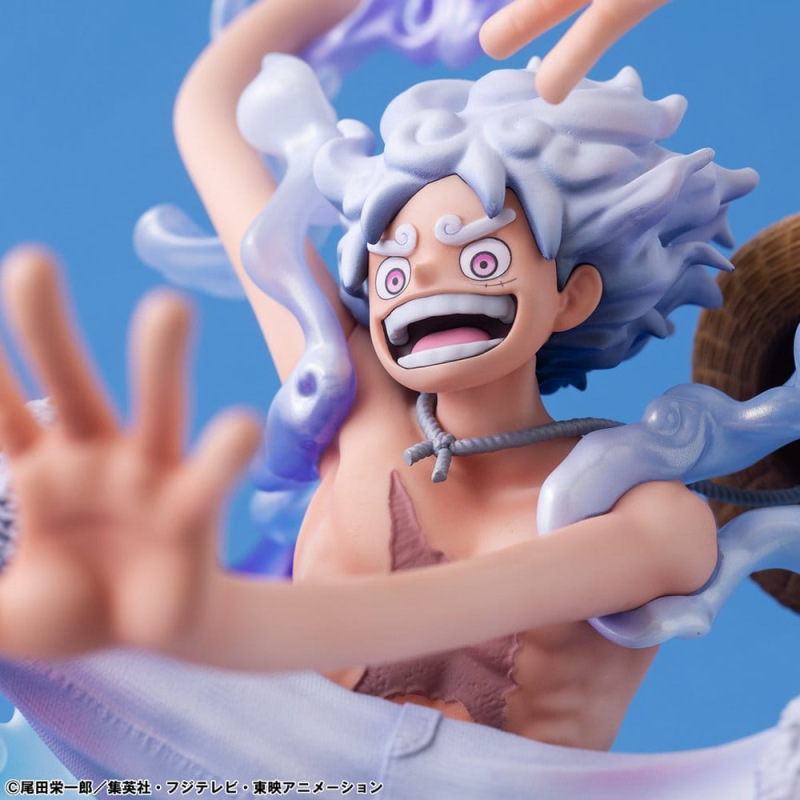 One Piece Portrait.Of.Pirates PVC Figure "Evolutionary History" Monkey D. Luffy "Gear Fifth" 26 cm 7