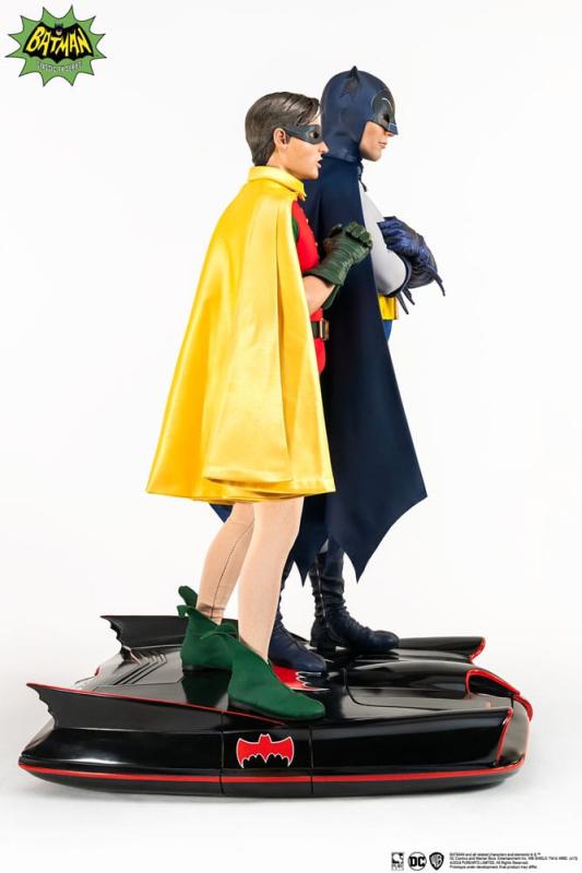 DC Comics Diorama Statue 1/4 Batman & Robin 1966 52 cm