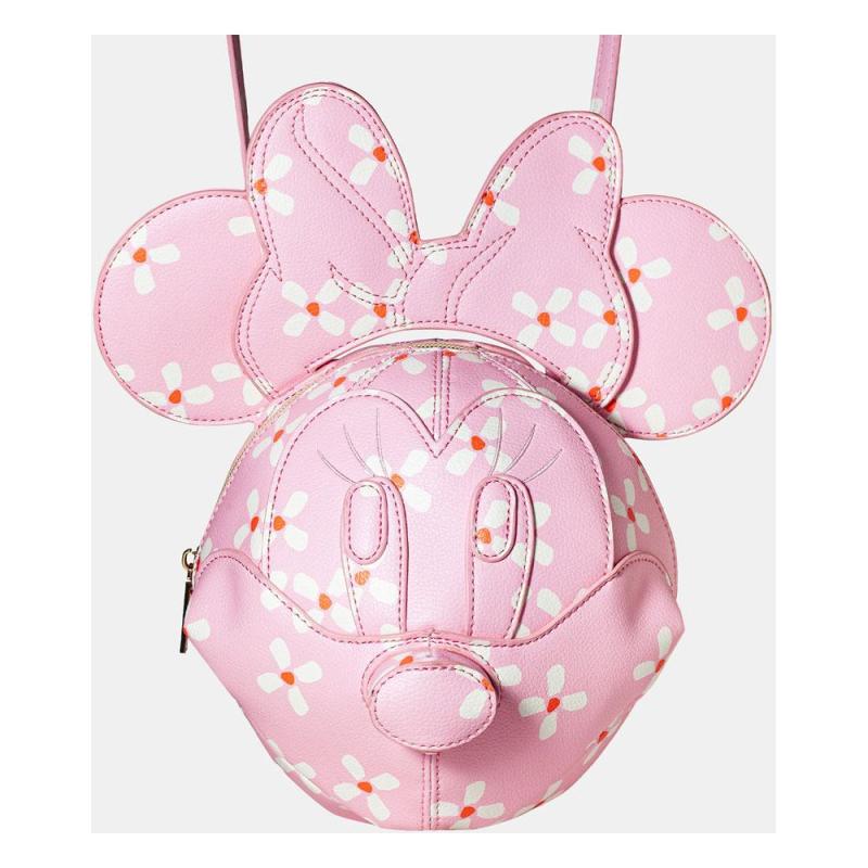 Disney Cross Body Bag 3-D Minnie Mouse Head