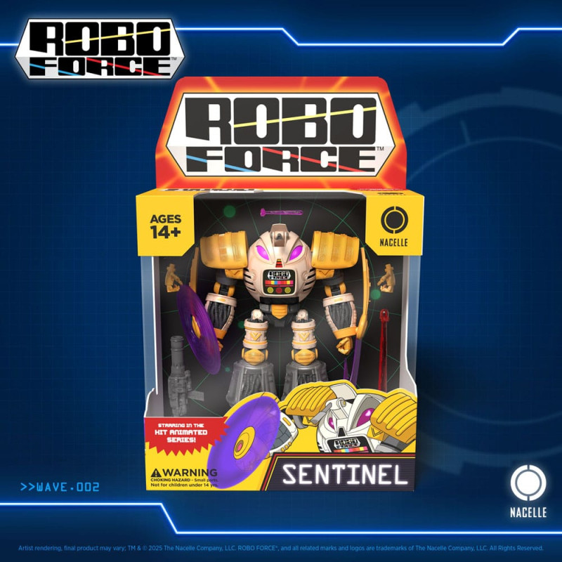Robo Force Action Figure Wave 2 Sentinel 18 cm 4